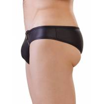 SLIP WETLOOK NEK + 2 ZIP