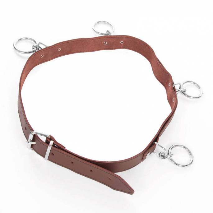 CINTURA BONDAGE MARRONE
