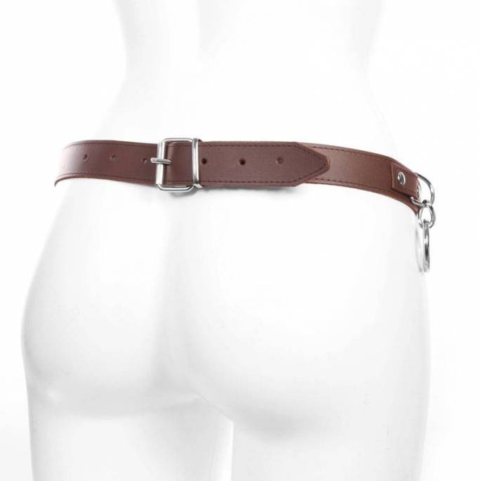 CINTURA BONDAGE MARRONE