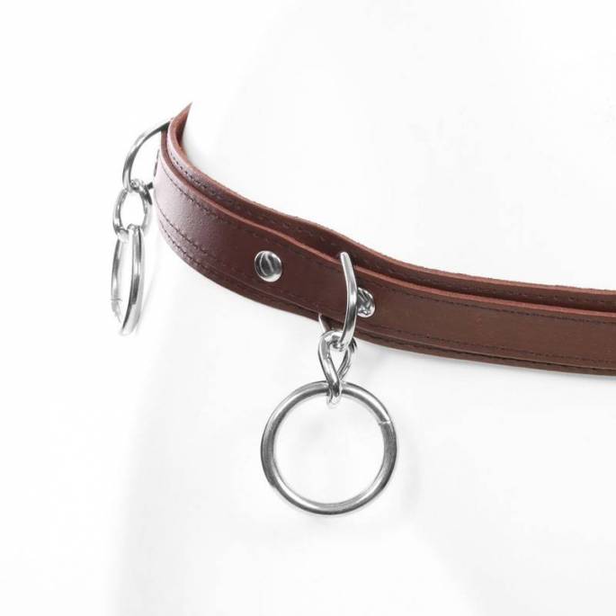 CEINTURE BONDAGE MARRON
