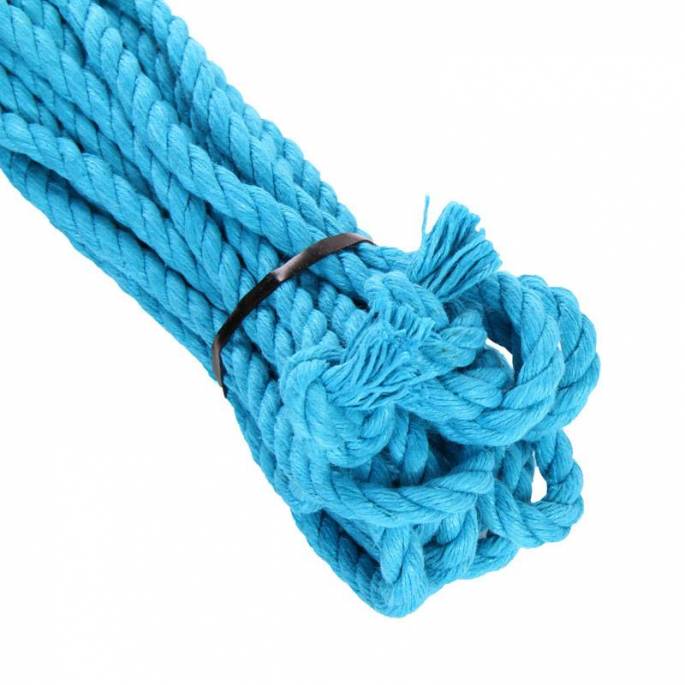 CORDE CHANVRE TURQUOISE