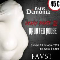 NUIT DÈMONIA SCARY PARTY III