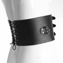 SERRE TAILLE HOMME CUIR NOIR