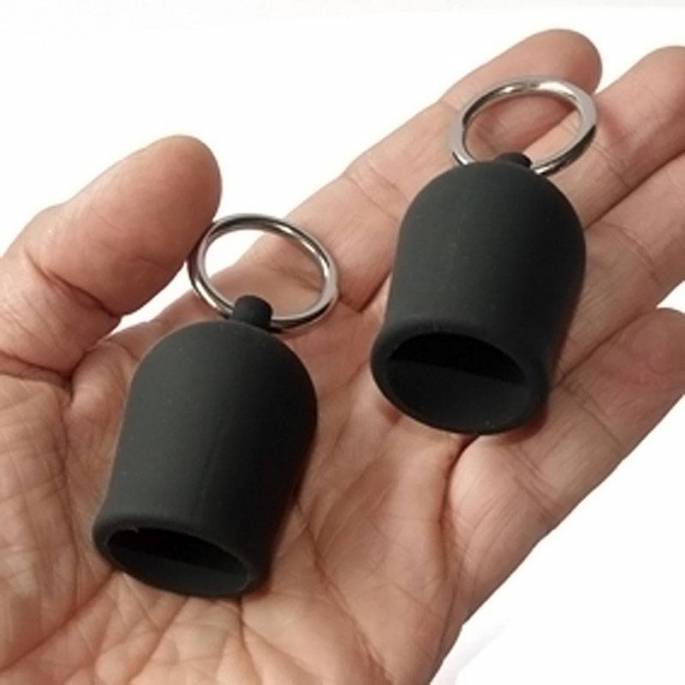 NIPPLE SUCKERS SILICONE NOIR