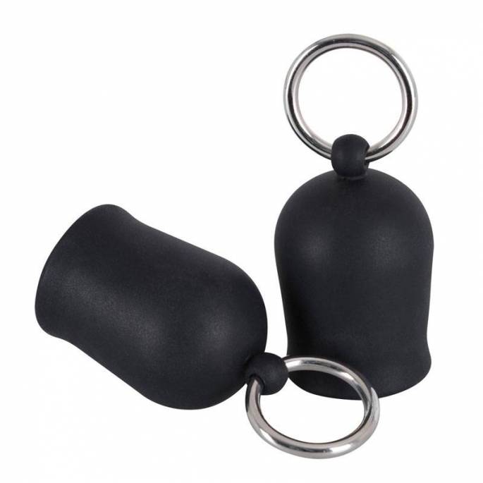 NIPPLE SUCKERS SILICONE NOIR
