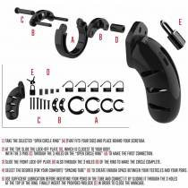 CAGE CHASTETÉ SILICONE MAN│CAGE 07