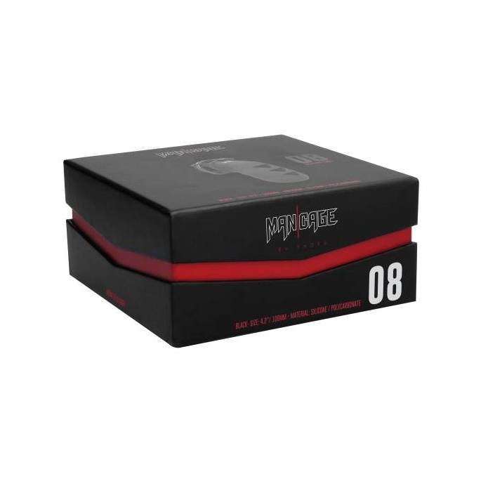 CAGE CHASTETÉ SILICONE MAN│CAGE 08