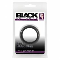 COCKRING SILIKON SCHWARZ (0.7 X 3.8 CM)