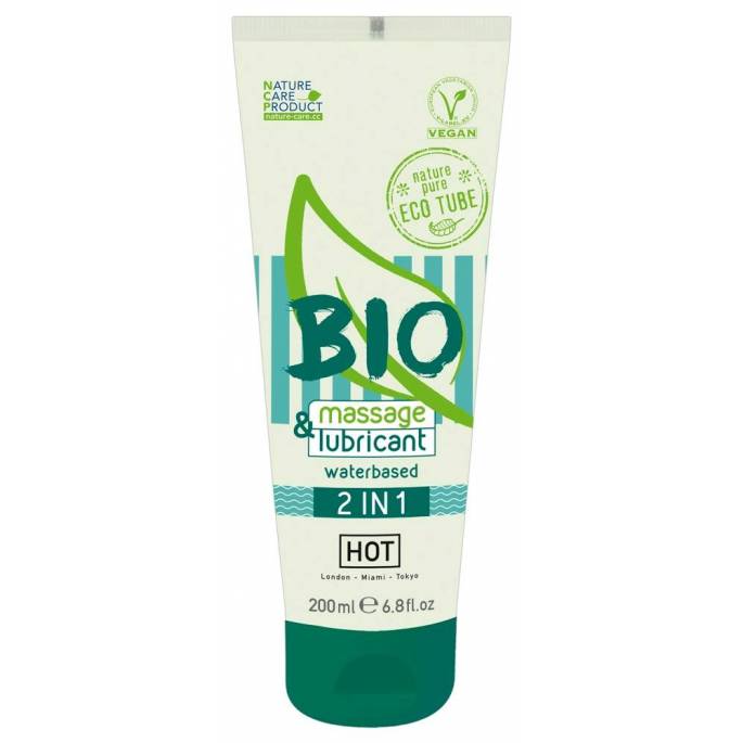 GEL BIO 2 EN 1 MASSAGE ET LUBRIFIANT