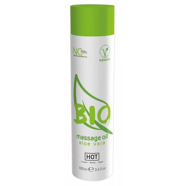 HUILE DE MASSAGE BIO ALOÉ VÉRA 100ML