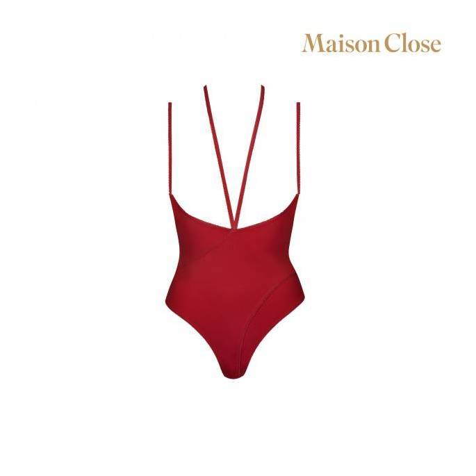 LE PETIT SECRET BODY STRING SEINS NUS ROUGE
