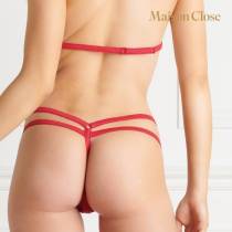 LE PETIT SECRET - HARNAIS ET STRING ROUGE