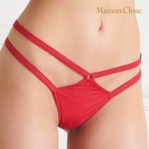 LE PETIT SECRET - HARNAIS ET STRING ROUGE