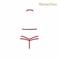 LE PETIT SECRET - HARNAIS ET STRING ROUGE