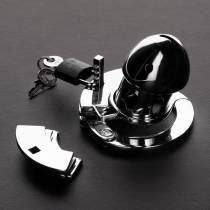 KEUSCHHEITSKÄFIG EDELSTAHL (D: 3,4CM - L: 9CM)