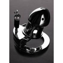 KEUSCHHEITSKÄFIG EDELSTAHL (D: 3,4CM - L: 9CM)