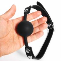 BAILLON BOULE SILICONE NOIR