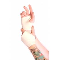 MITAINES COURTES SIMPLE BLANC