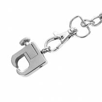 MINI PINCES SEINS LUXE ACIER INOXYDABLE + LAISSE