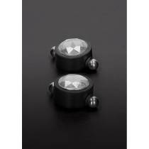 MAGNETISCHE BRUSTKLAMMERN + SWAROVSKI-DIAMANT