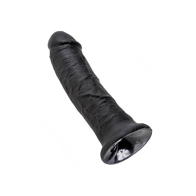 DILDO RÉALISTE - 20.3CM - NOIR
