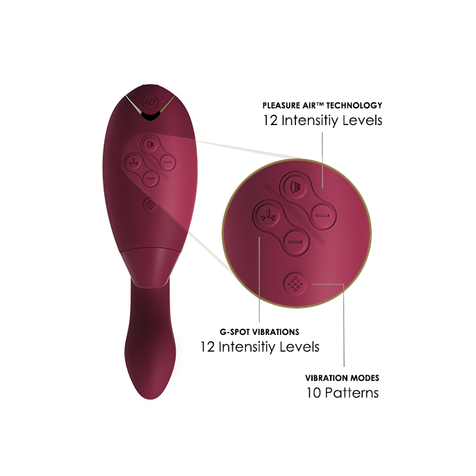 WOMANIZER DUO BORDEAUX