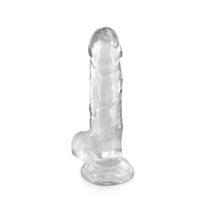 TRANSPARENTER SAUGDILDO L (20X4 CM)