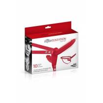 GODE CEINTURE VIBRANT ROUGE INT / EXT