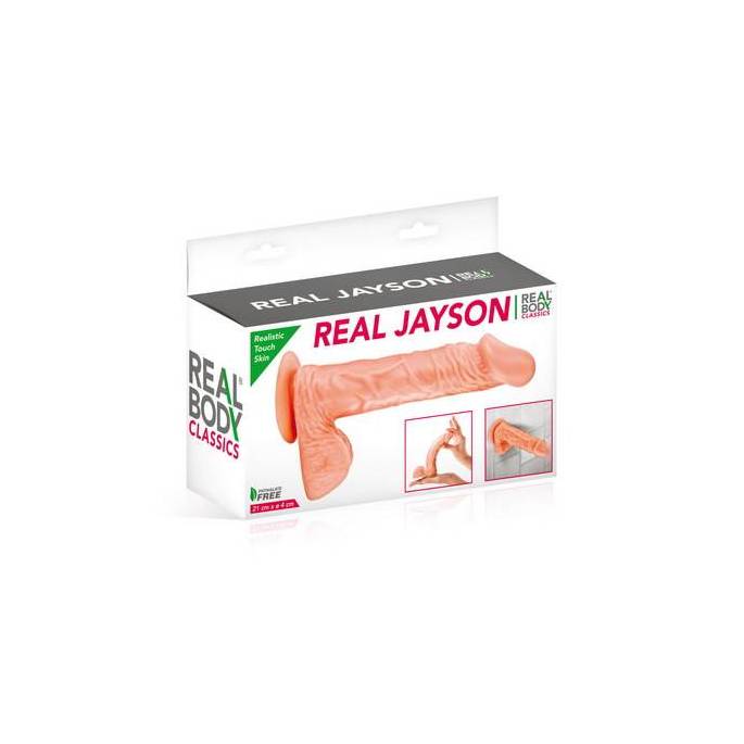 GODE VENTOUSE REAL BODY JAYSON 21X4 CM