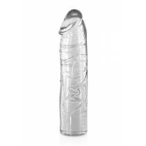 GODE DROIT TRANSPARENT JELLY (17,2 x 3,8CM)