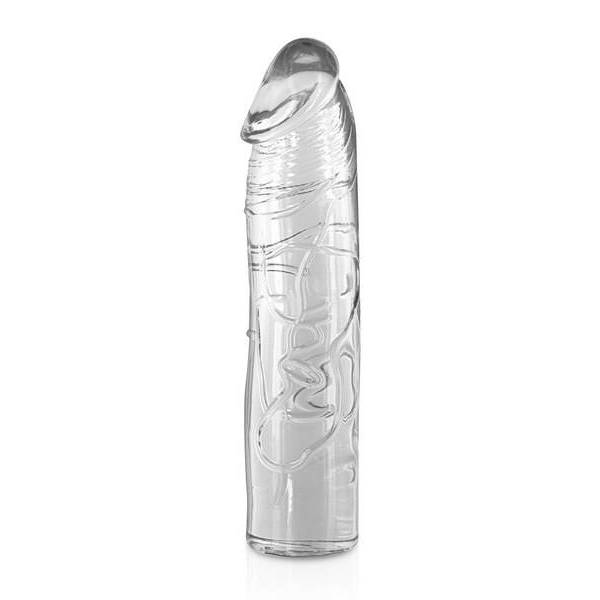 GODE DROIT TRANSPARENT JELLY (17,2 x 3,8CM)