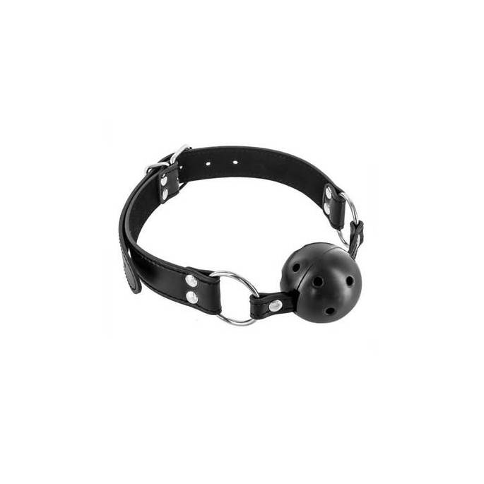 BAILLON BOULE NOIR A TROUS (4.5 CM)