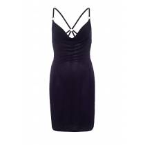 ROBE COL BÉNITIER NOIRE