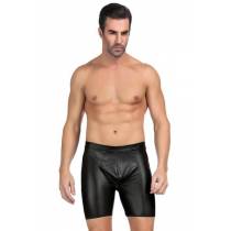 BOXERSHORTS MIT NACKTEM PO SCHWARZ