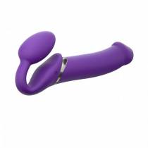 STRAP ON 3 MOTEURS VIOLET XL