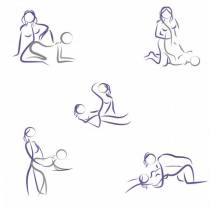 STRAP ON 3 MOTEURS VIOLET XL