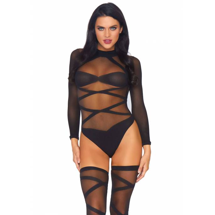 BODY + BAS ENTRECROISÉS T.U