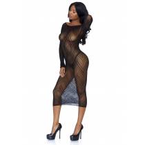 NETZKLEID MIT FISCHGRÄTMUSTER T.U