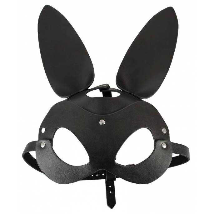 Sexy Bunny-Girl-Maske aus Kunstleder