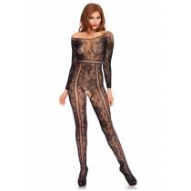 COMBI DENTELLE LAÇAGE RÉSILLE