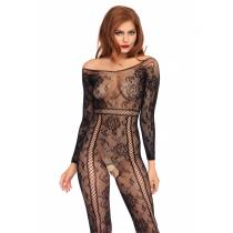 COMBI DENTELLE LAÇAGE RÉSILLE