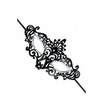 MASQUE BALLO MASCHERA NOIR+STRASS