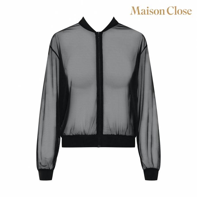 BOMBER VOILE- PURE TENTATION -MAISON CLOSE