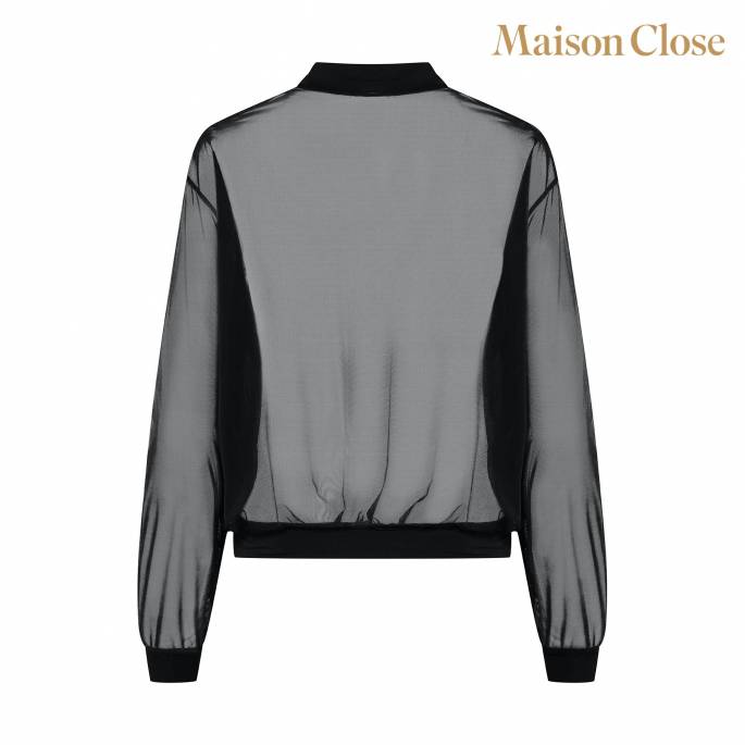 BOMBER VOILE- PURE TENTATION -MAISON CLOSE