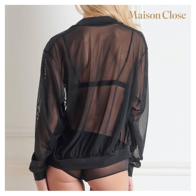 BOMBER VOILE- PURE TENTATION -MAISON CLOSE