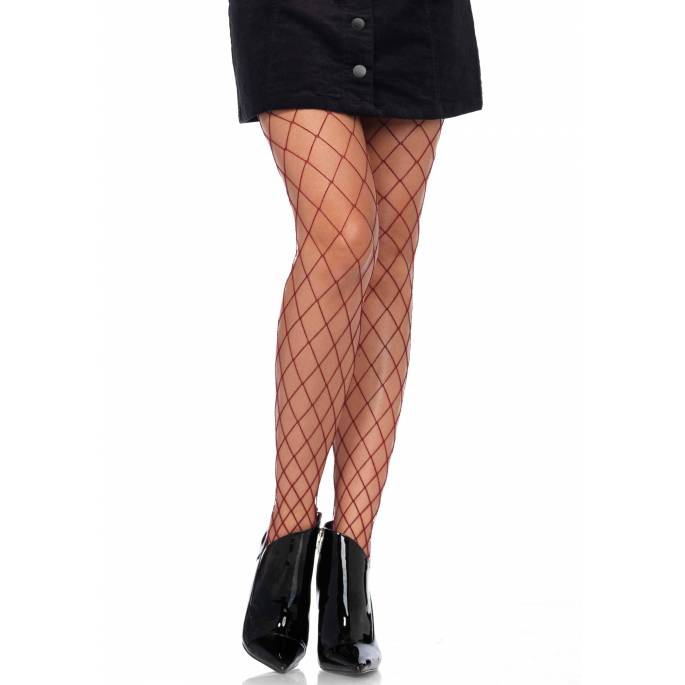 COLLANT TRÈS GROSSE RESILLE - BURGUNDY