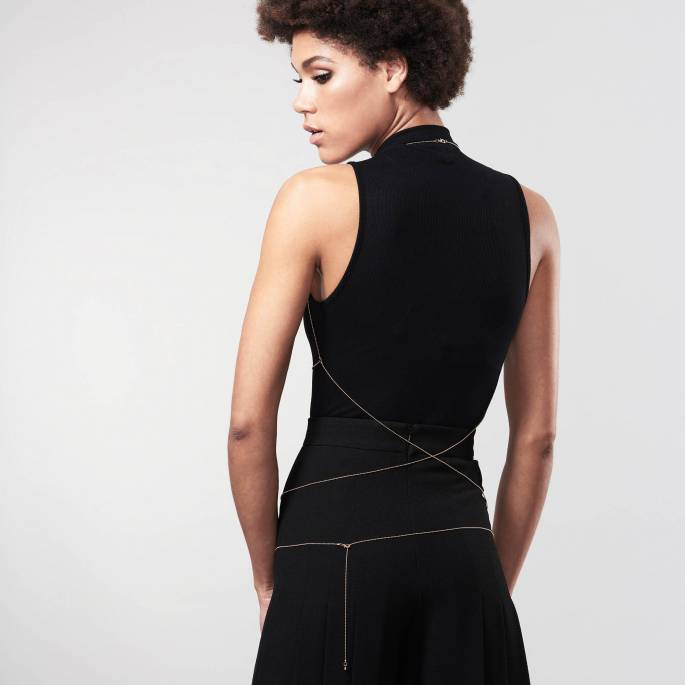 BIJOUX INDISCRETS - BRUSTKETTE GOLD