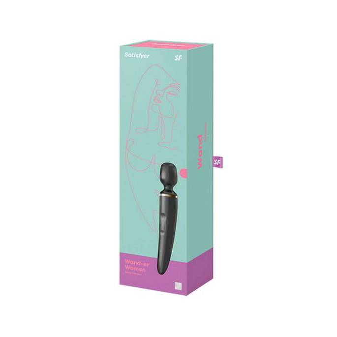 SATISFYER WAND ER WOMAN SCHWARZ
