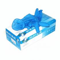 GANTS LATEX JETABLES BLEUS PAR 100