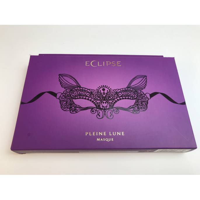 Sexy Maske Katze aus schwarzer Spitze